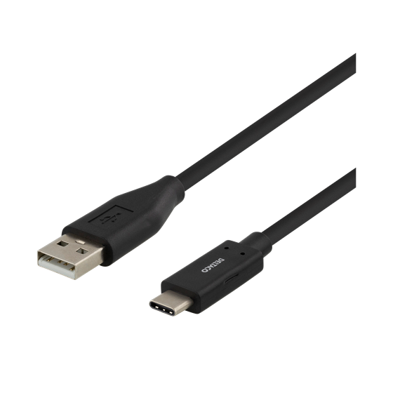 Deltaco USB Cable - 1 m - A-C