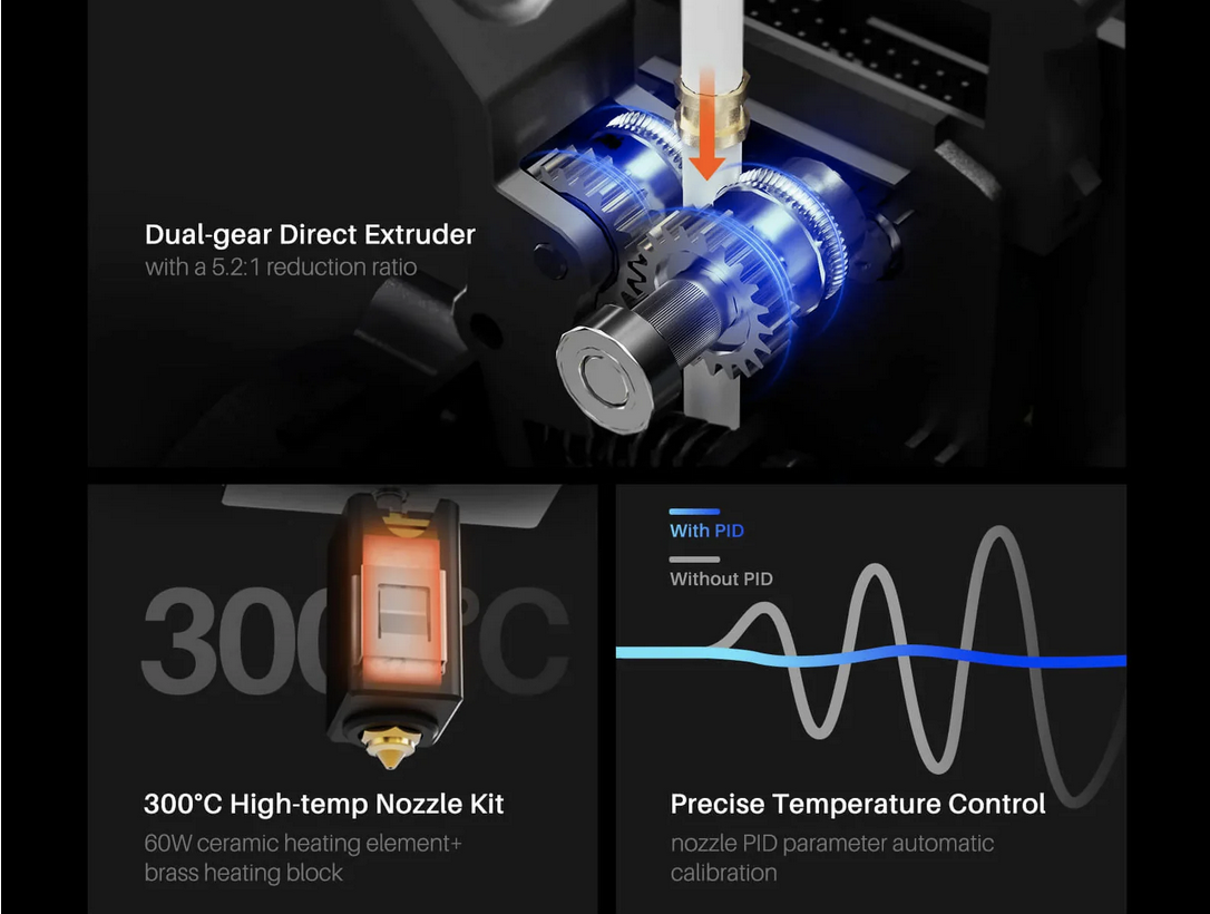 ELEGOO Neptune 3 Plus - Imprimante FDM - Mise à niveau automatique